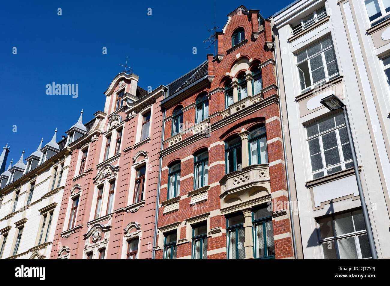 Historicist architecture from the end of the 19th century in the old town of cologne Stock Photo