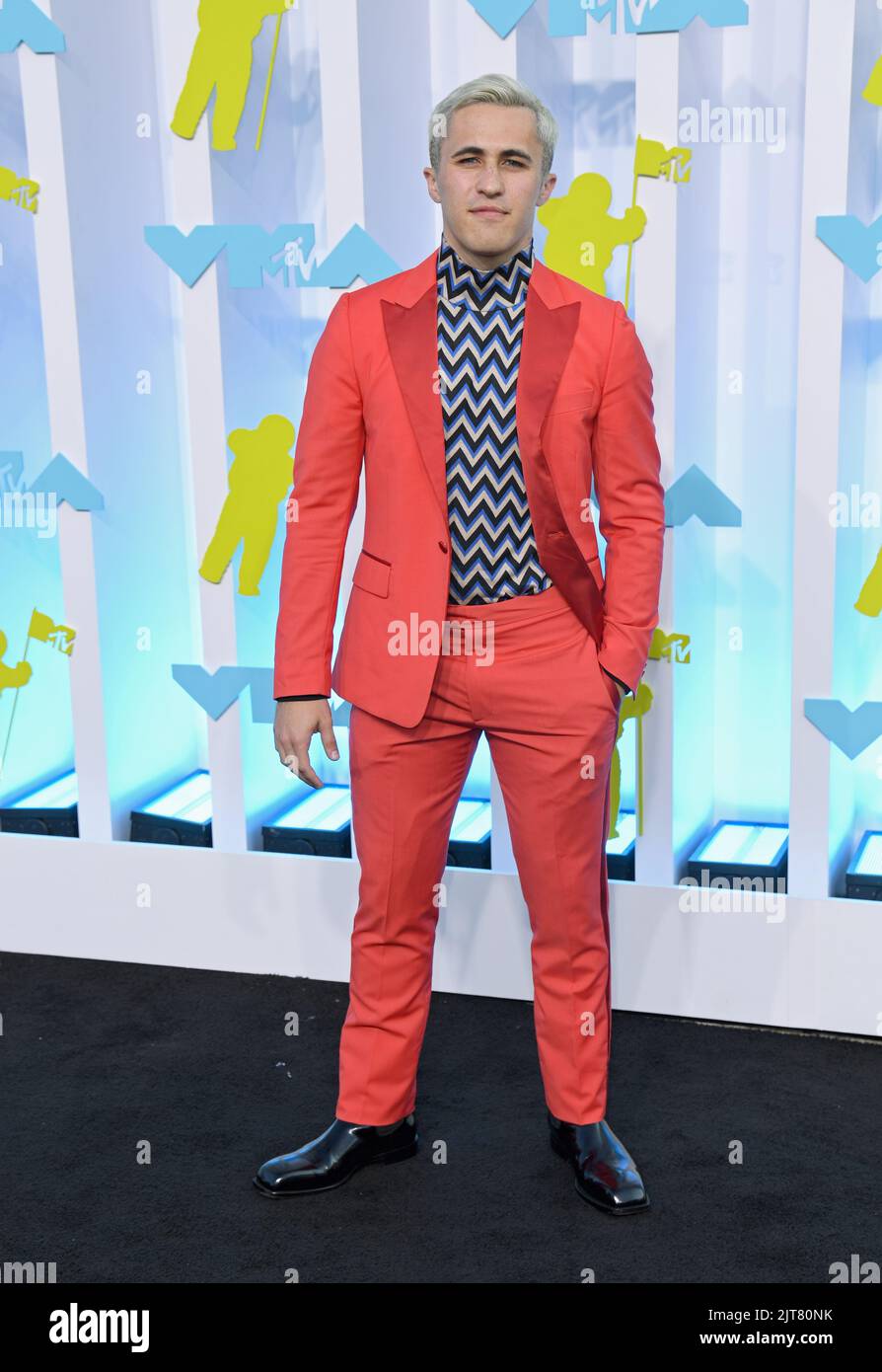 Chris Olsen attending the MTV Video Music Awards 2022 held at the  Prudential Center in Newark, New Jersey. Picture date: Sunday August 28,  2022 Stock Photo - Alamy