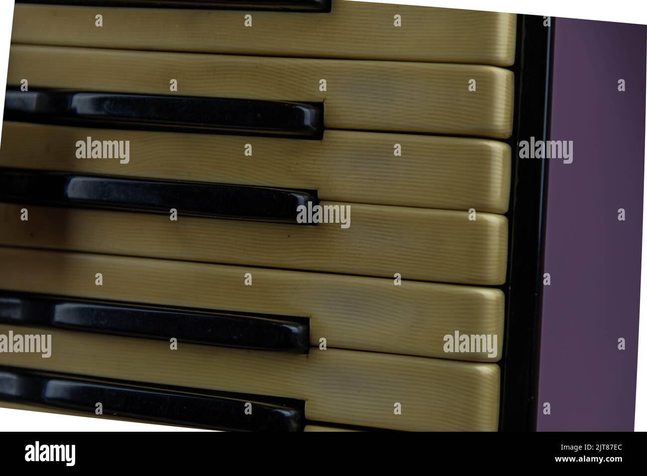 Old black 80 bass accordion. Musical instrument. Wind instrument