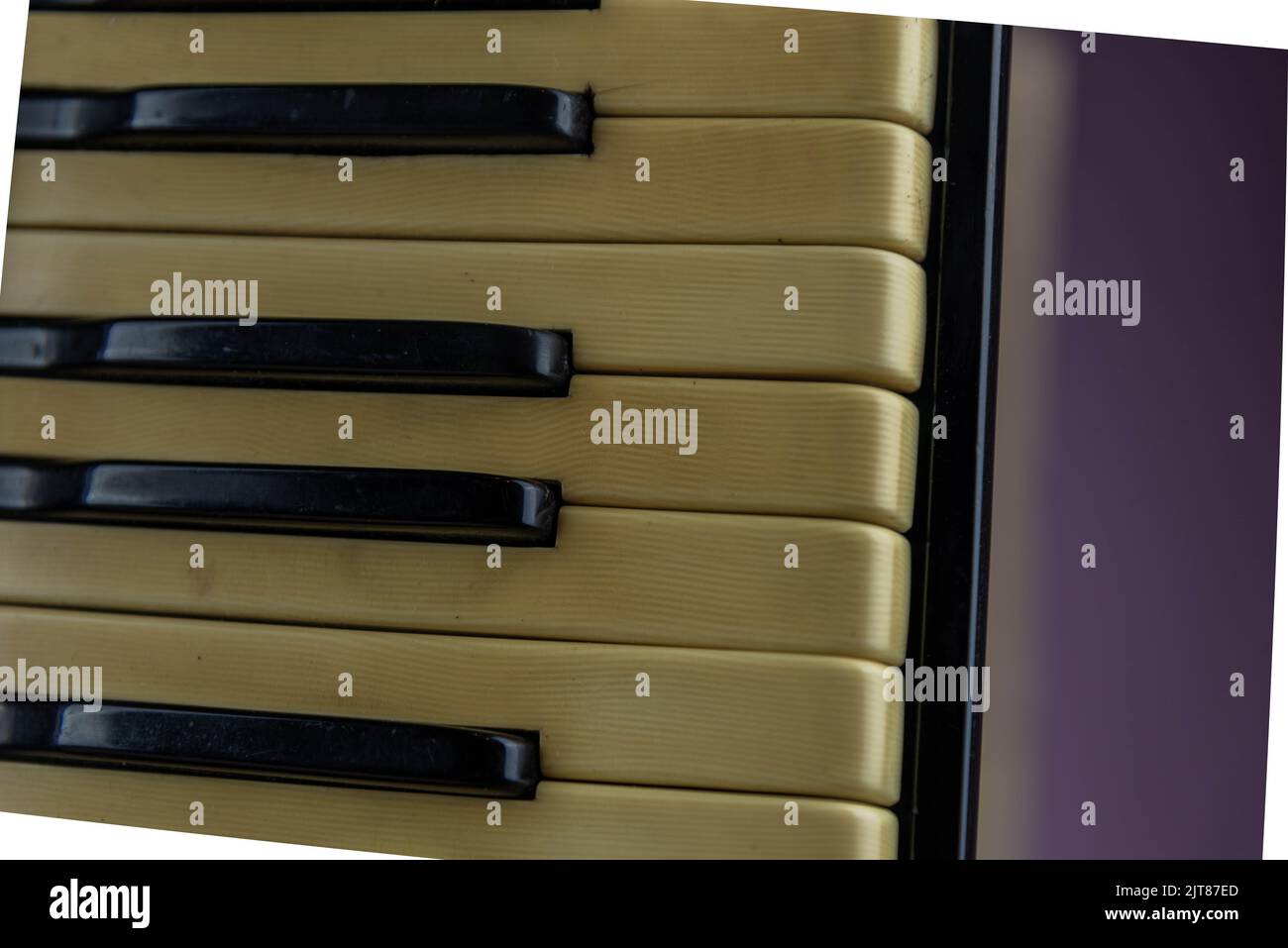 Old black 80 bass accordion. Musical instrument. Wind instrument