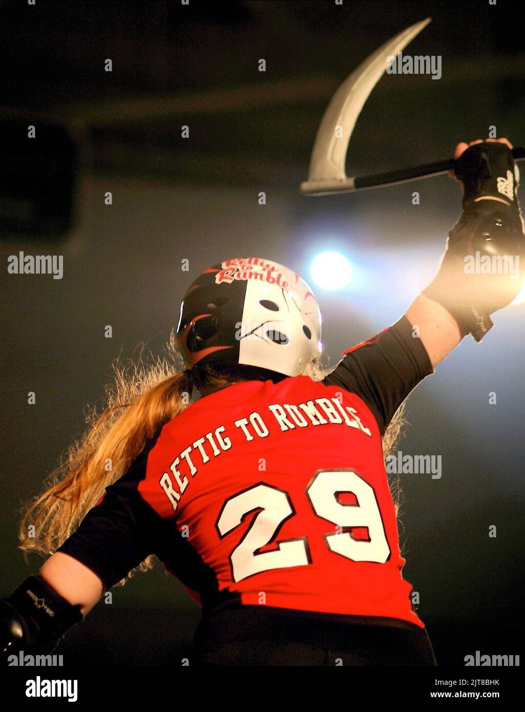 RETTIG TO RUMBLE, BLOOD ON THE FLAT TRACK: THE RISE OF THE RAT CITY ROLLERGIRLS, 2007 Stock Photo