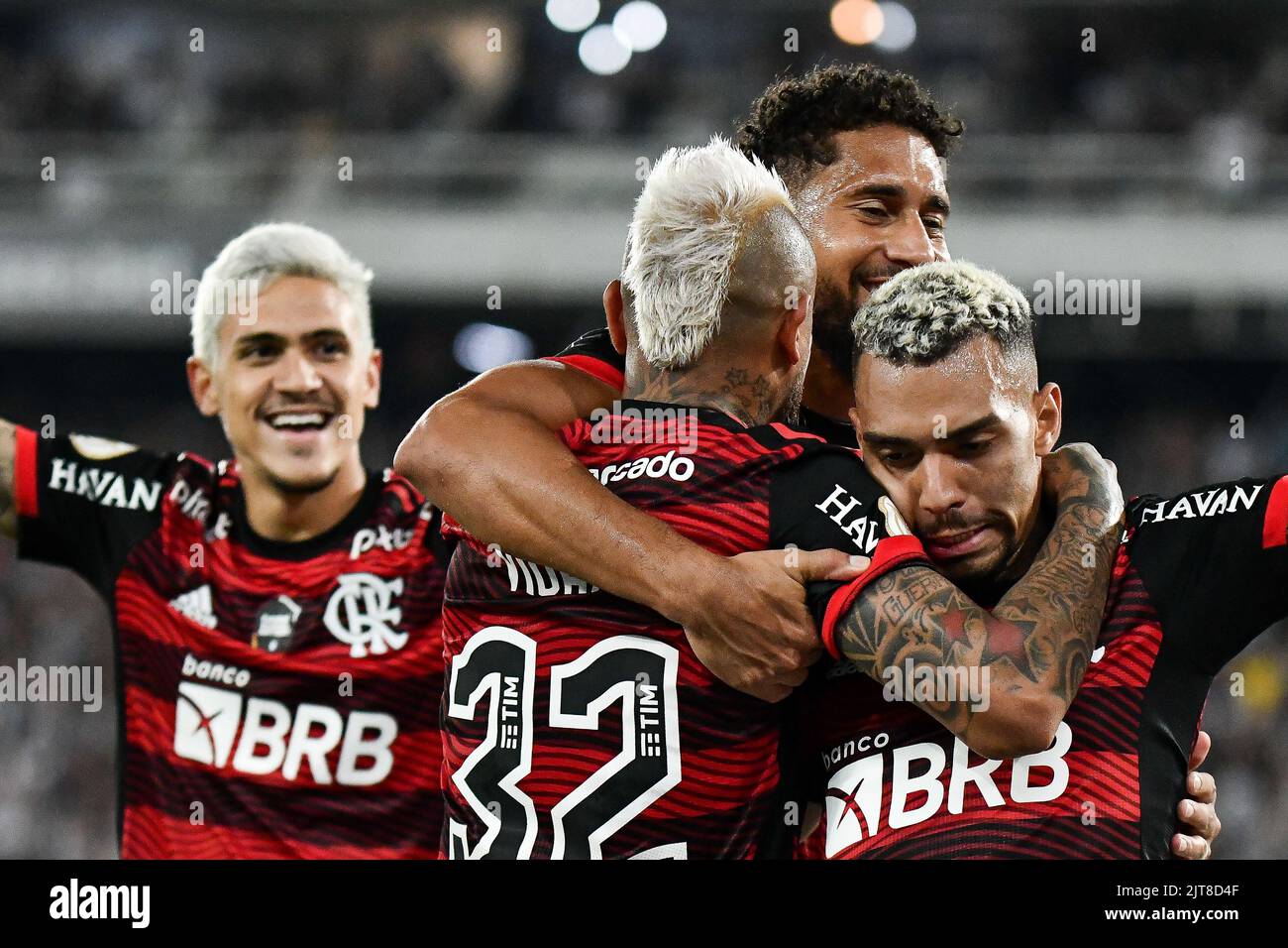 Pablo of Flamengo during the match between Flamengo and Cuiaba as part of  Brasileirao Serie A 2022 at Maracana Stadium on June 15, 2022 in Rio de  Janeiro, Brazil. (Photo by Ruano