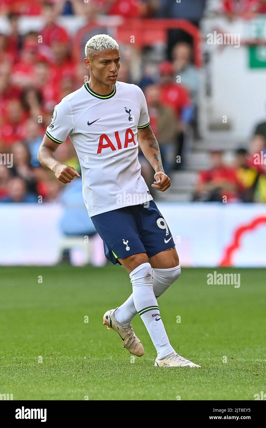 Richarlison #9 of Tottenham Hotspur during the game Stock Photo