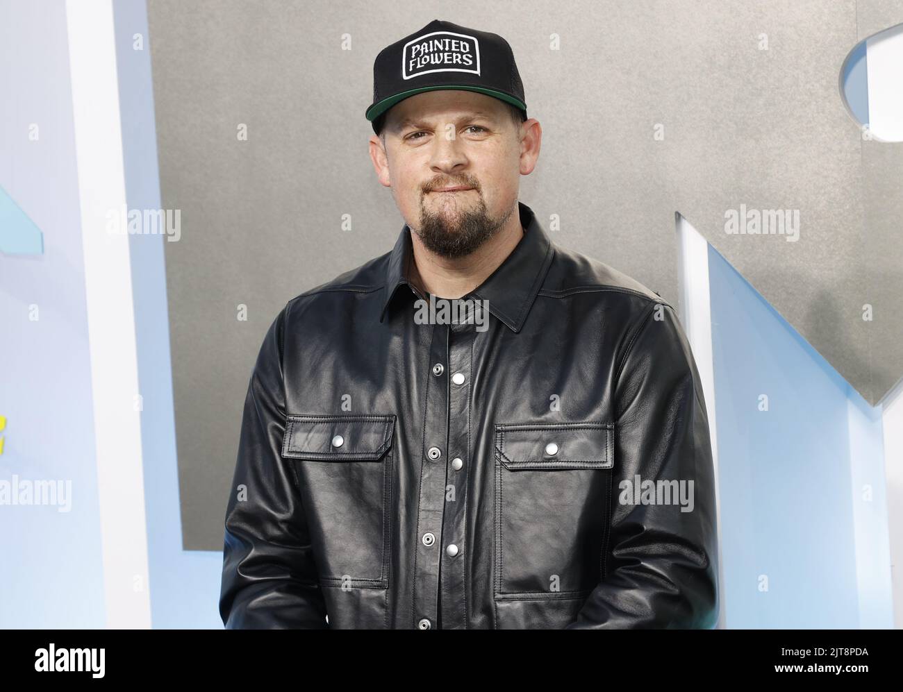 Newark, United Stated. 28th Aug, 2022. Joel Madden arrives on the red carpet at the 2022 MTV Video Music Awards 'VMA's' at the Prudential Center in Newark, New Jersey on Sunday, August 28, 2022. Photo by John Angelillo/UPI Credit: UPI/Alamy Live News Stock Photo