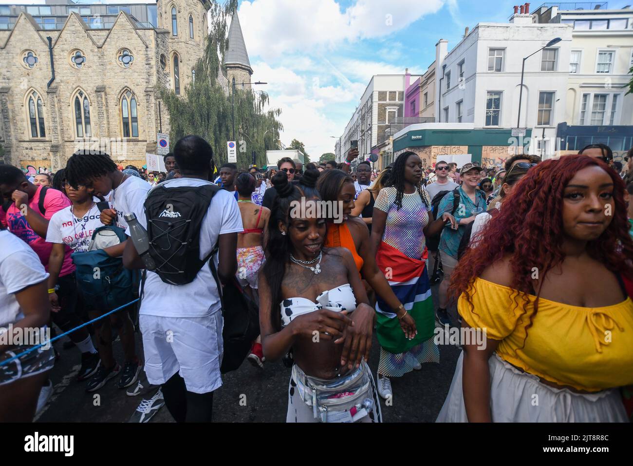 London, UK, 28th August 2022, Europe's biggest street party is back