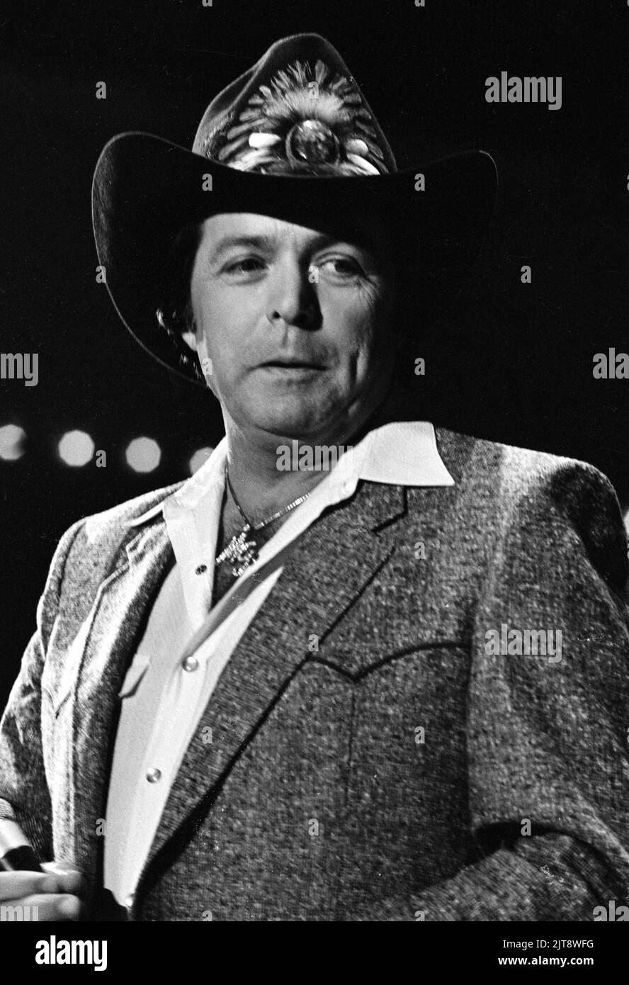 Mickey Gilley on Solid Gold, 1982 Credit Ron Wolfson / MediaPunch