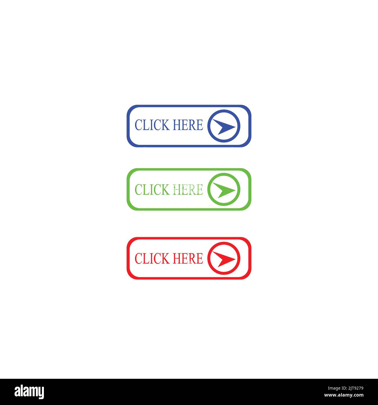 download and upload buttons next open multimedia web icons continue click here Stock Vector