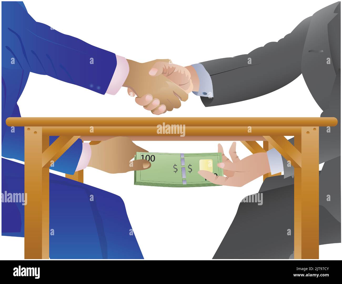 Vector Illustration Of Corruption And Bribery Stock Vector Image Art Vector Illustration Of Corruption And Bribery Stock Vector Image Art