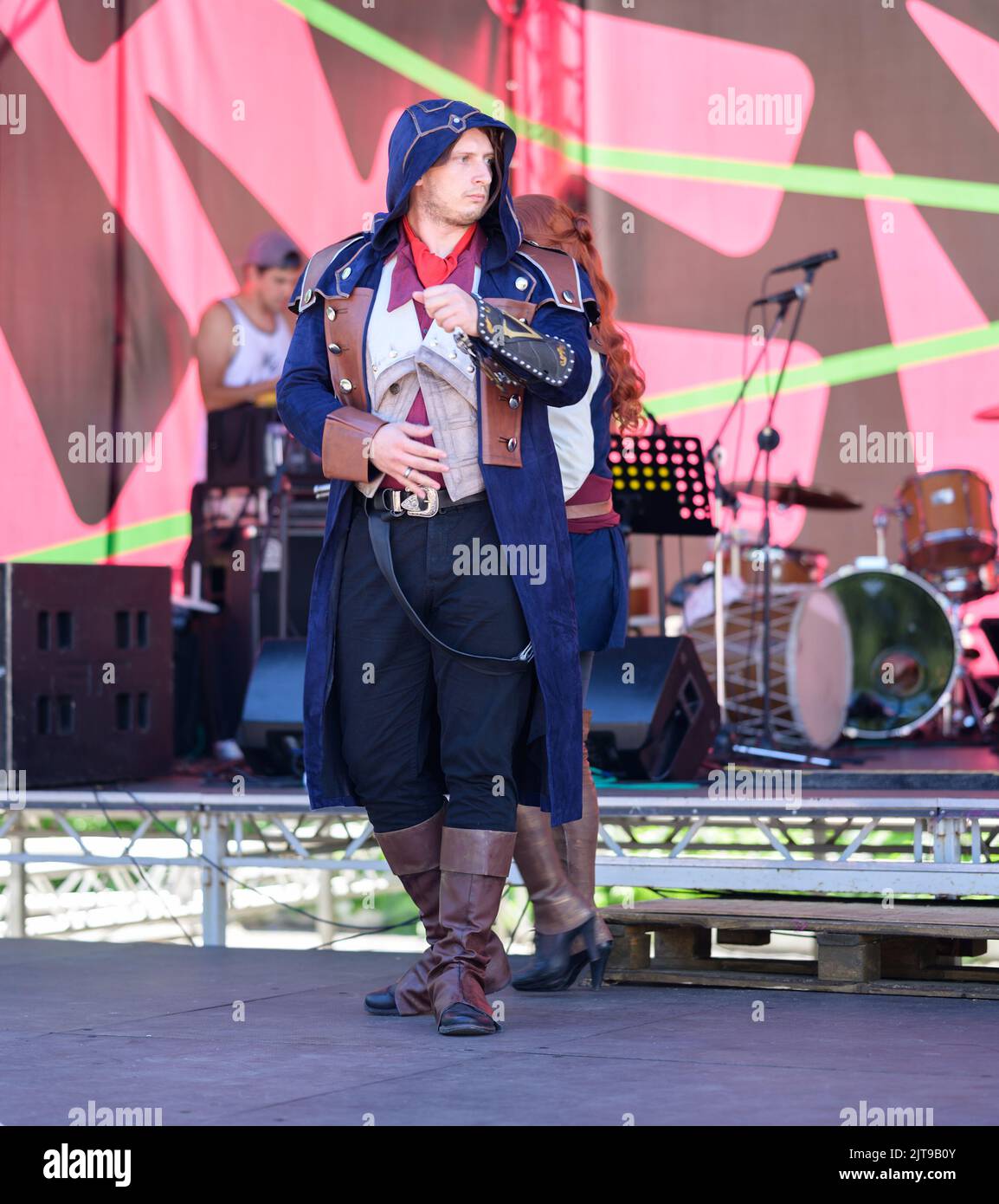 VLADIVOSTOK, RUSSIA AUGUST 20, 2022 Geek Fest cosplay and geek