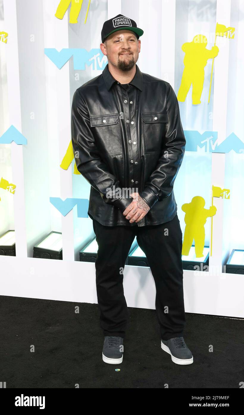 New Jersey, USA, 28 August 2022. Joel Madden attends the 2022 MTV Video Music Awards, VMAs, at Prudential Center in Newark, New Jersey, USA, on 28 August 2022. Stock Photo