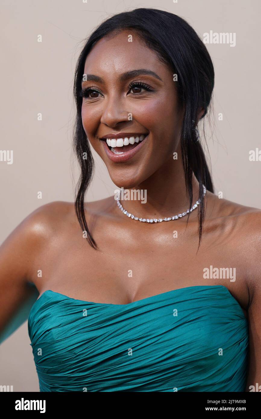 Newark, NJ, USA. 28th Aug, 2022. Tayshia Adams at arrivals for MTV