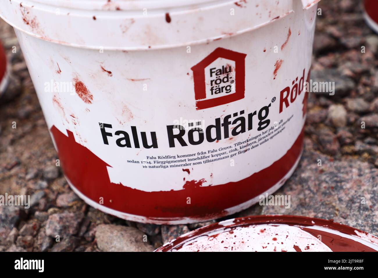 Falu rodfarg logotype hires stock photography and images Alamy
