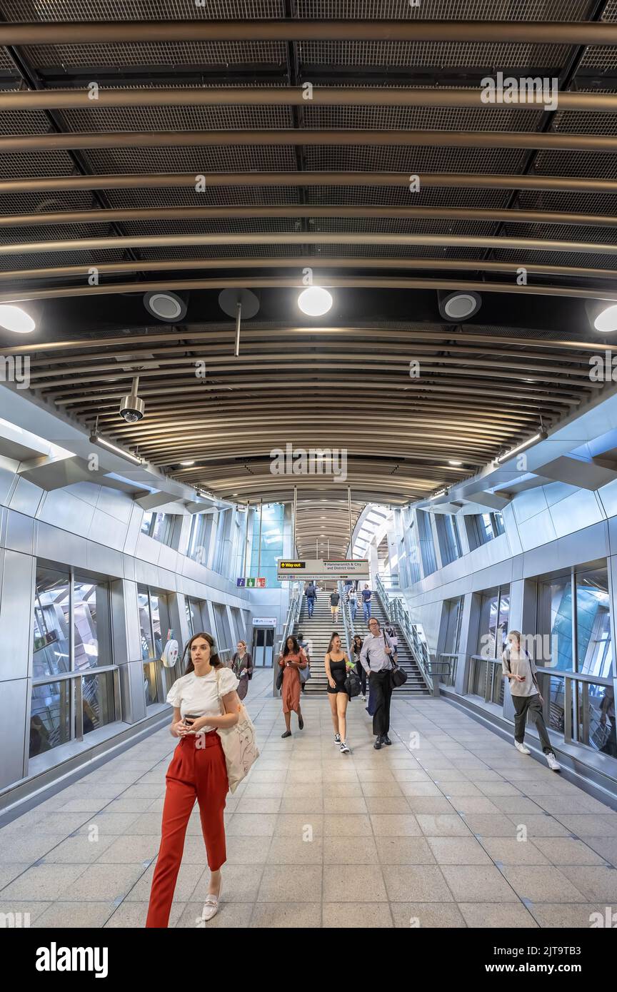 Whitechapel - Elizabeth Line Station Stock Photo - Alamy