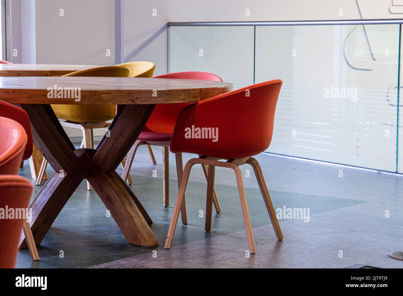 City of Glasgow College Interior Stock Photo - Alamy