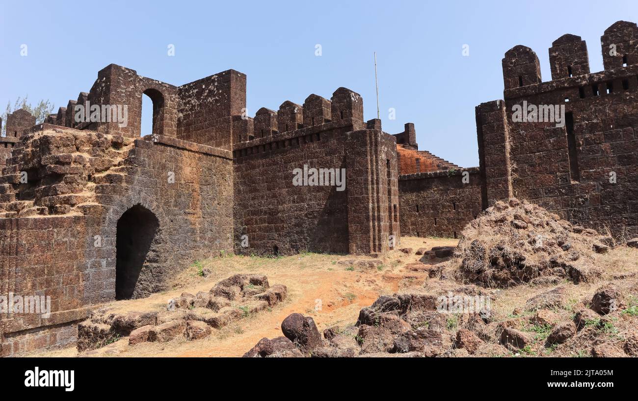 The Fortress Of Mirjan Fort Located In Uttara Kannada District Of The Fortress Of Mirjan Fort Located In Uttara Kannada District Of