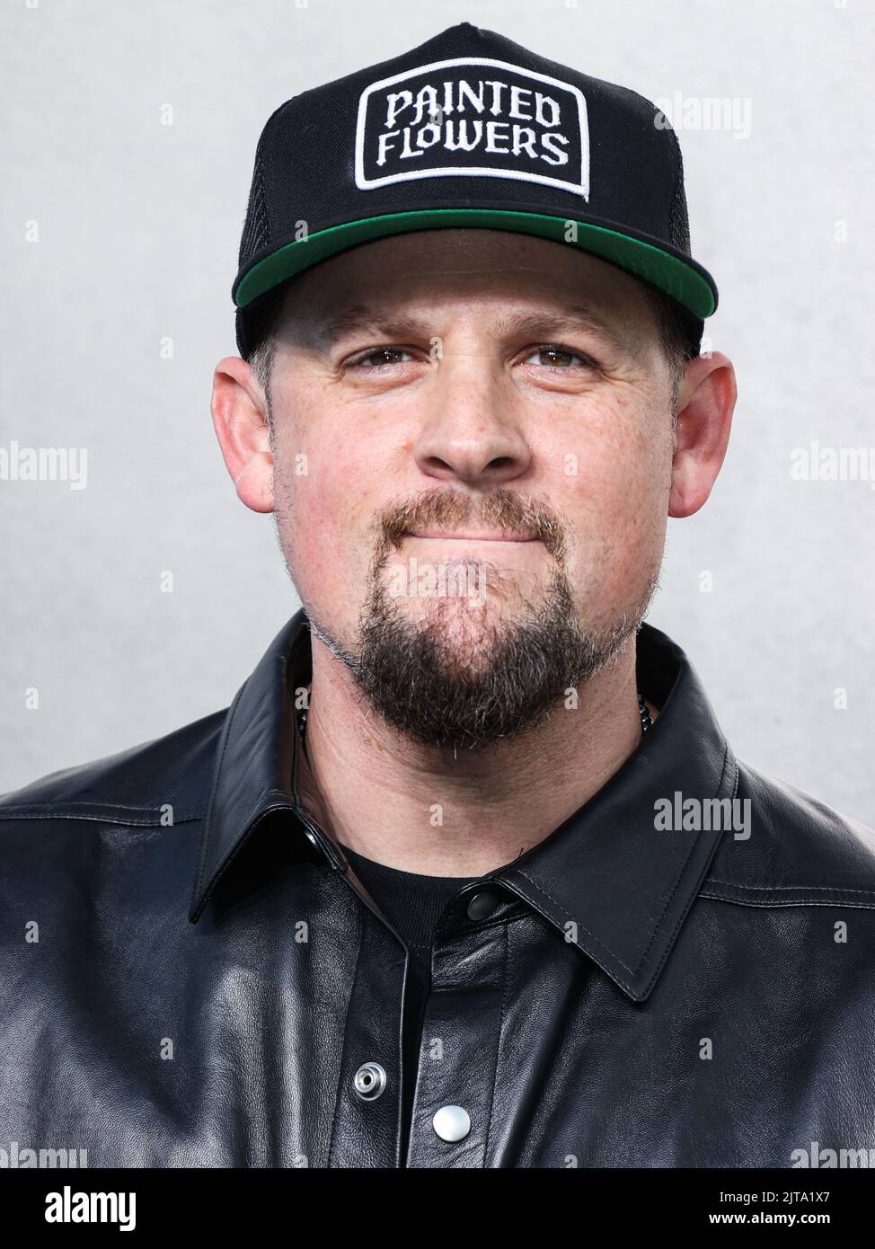 NEWARK, NEW JERSEY, USA AUGUST 28 Joel Madden arrives at the 2022