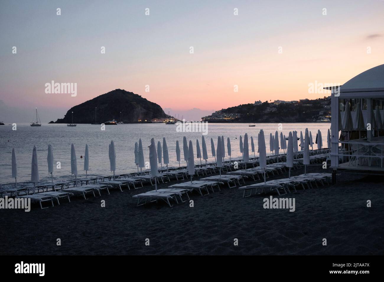 The magnificent Maronti beach in the municipality of Barano (Isola d ...
