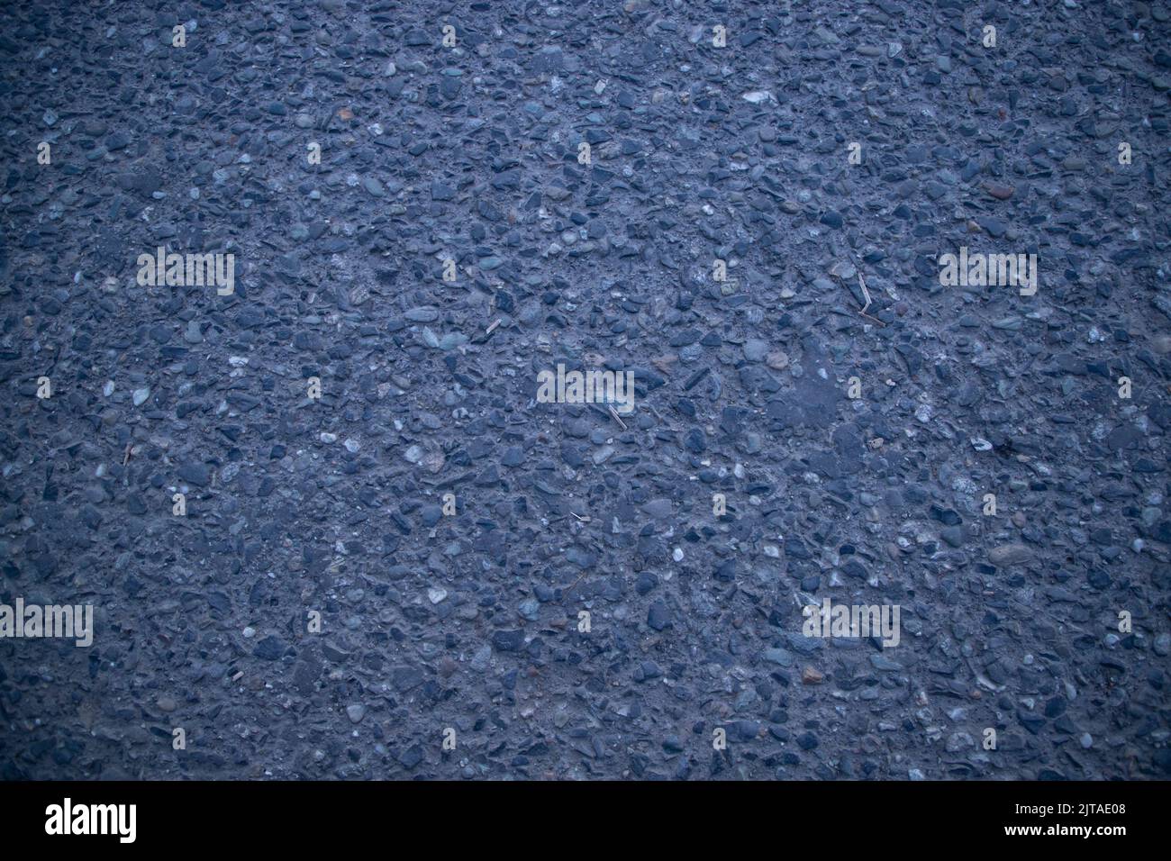 Blue old road stone mosaic Texture background Stock Photo