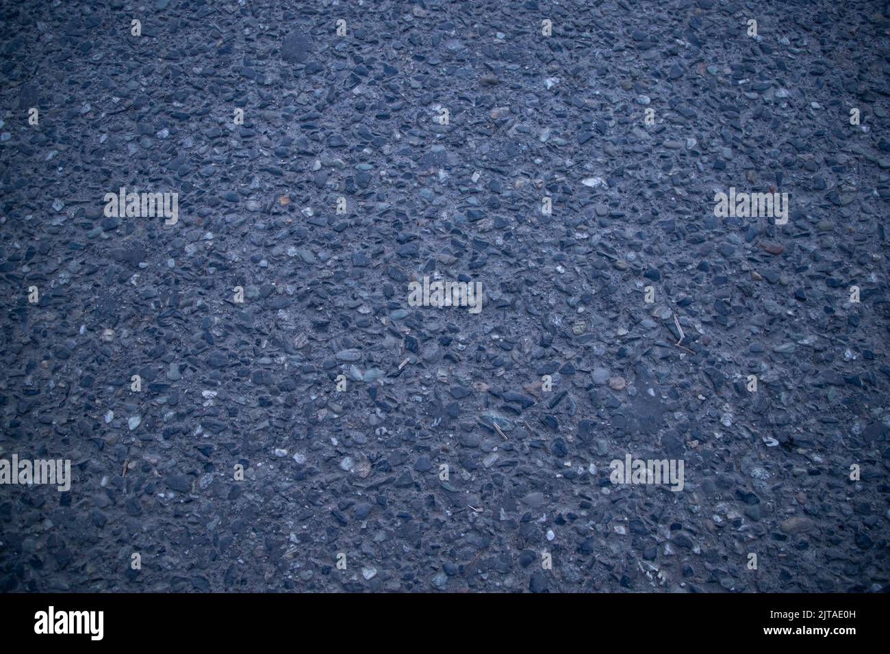 Blue old road stone mosaic Texture background Stock Photo