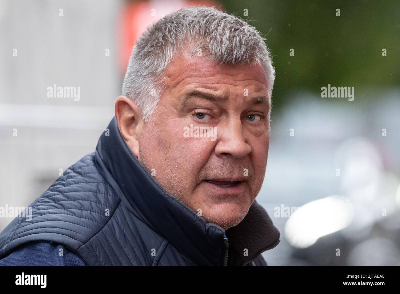 Shaun Wayne Rugby Shaun Wane English national rugby league coach arrives at The Sewell ...