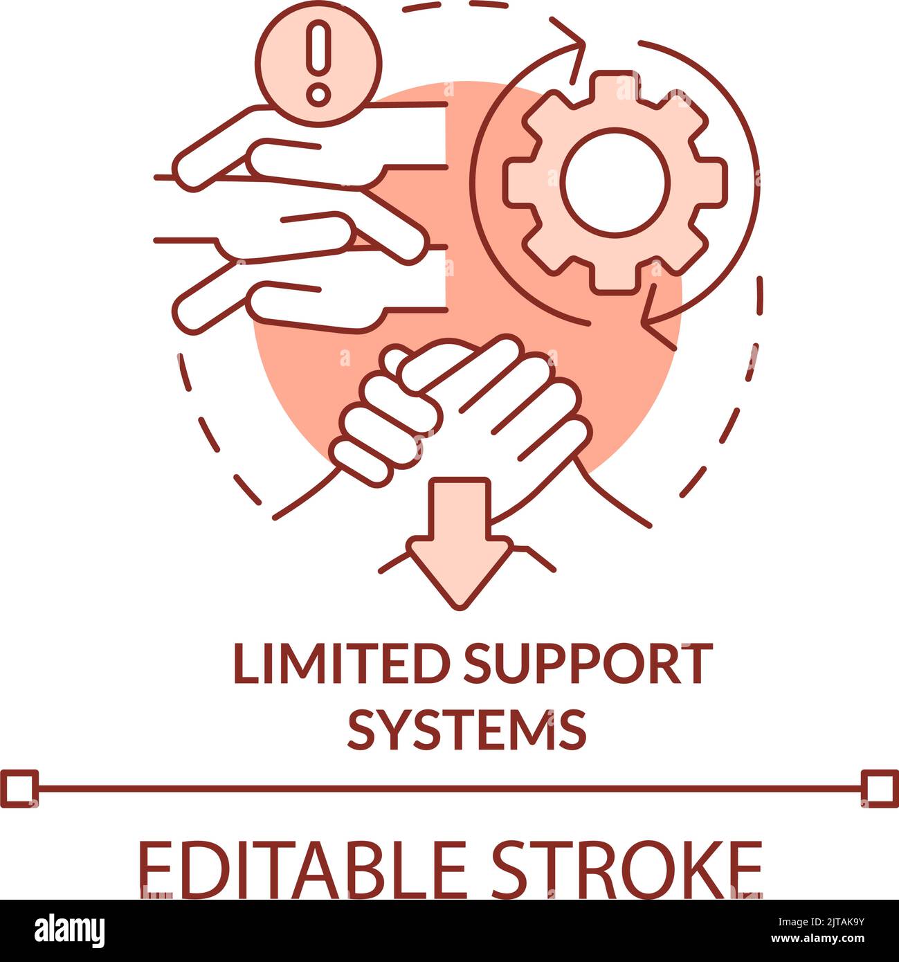 Digital support systems Stock Vector Images - Alamy