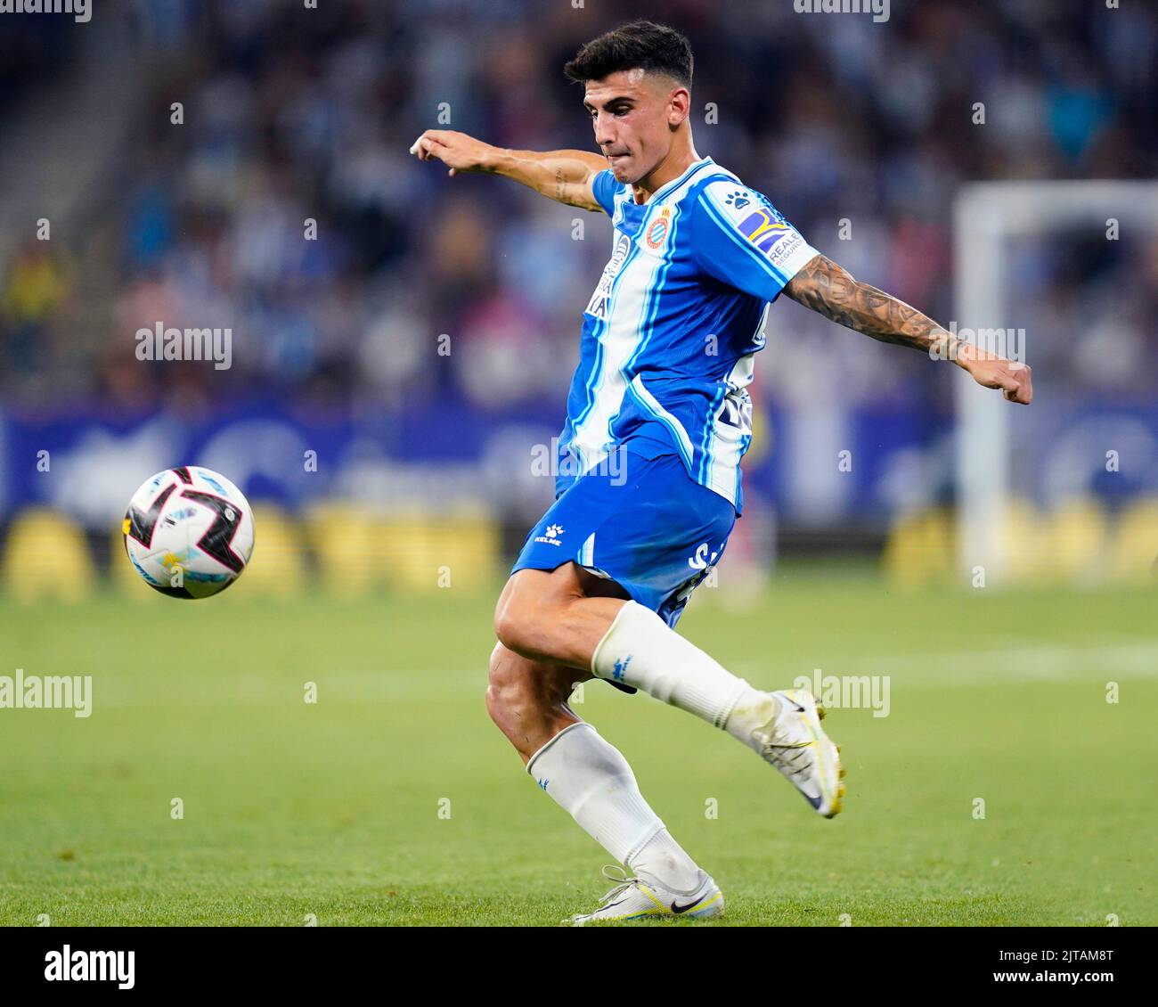 Ruben Sanchez of RCD Espanyol during the La Liga match between RCD 