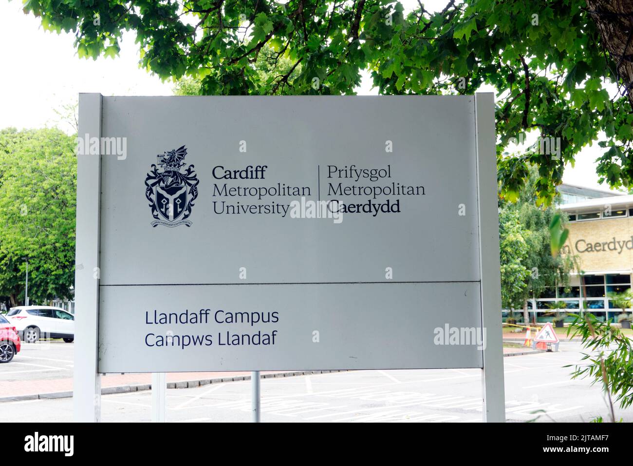 Cardiff Metropolitan University, Lllandaff Campus, Cardiff, Wales. Stock Photo