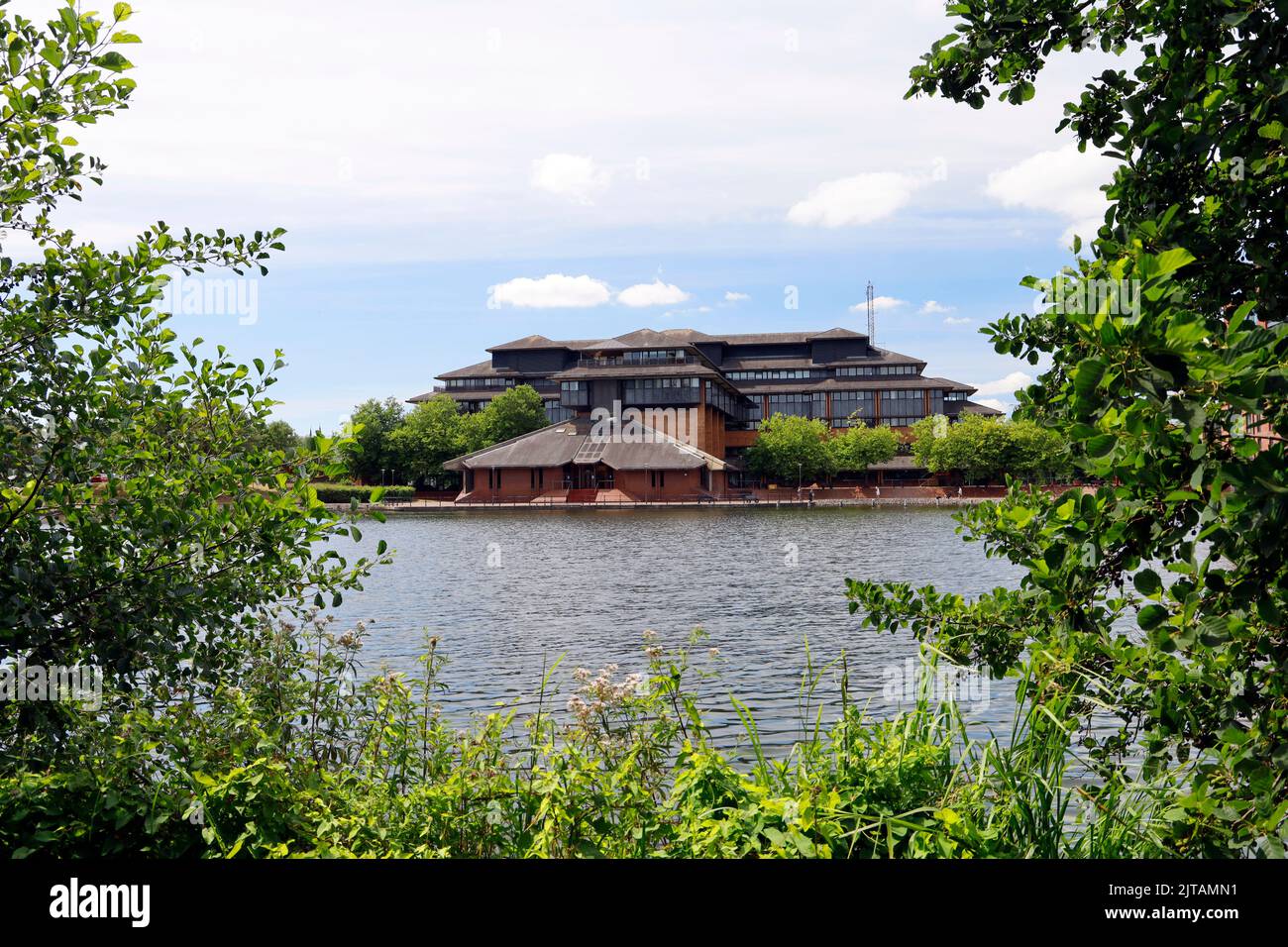 Cardiff Council building. Atlantic Wharf. Cardiff. August 2022 Stock