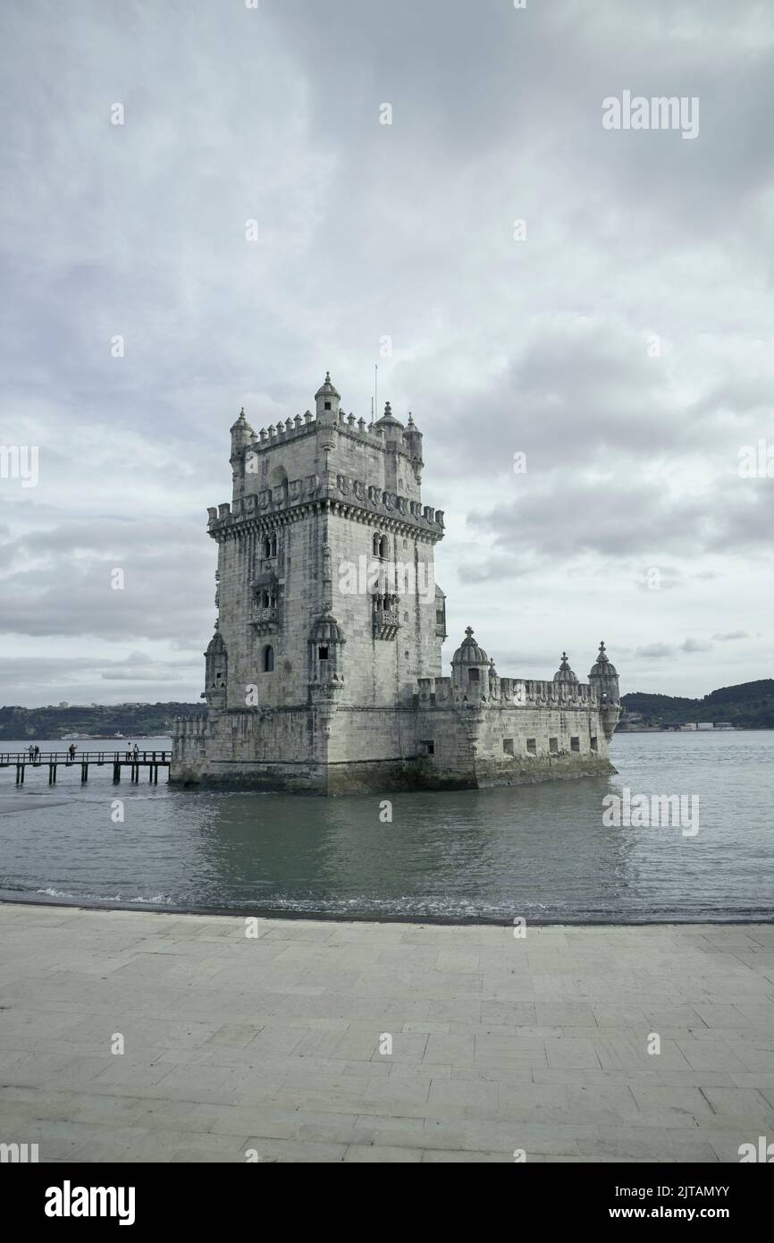 Belem tower belem lisbon portugal stock photo alamy