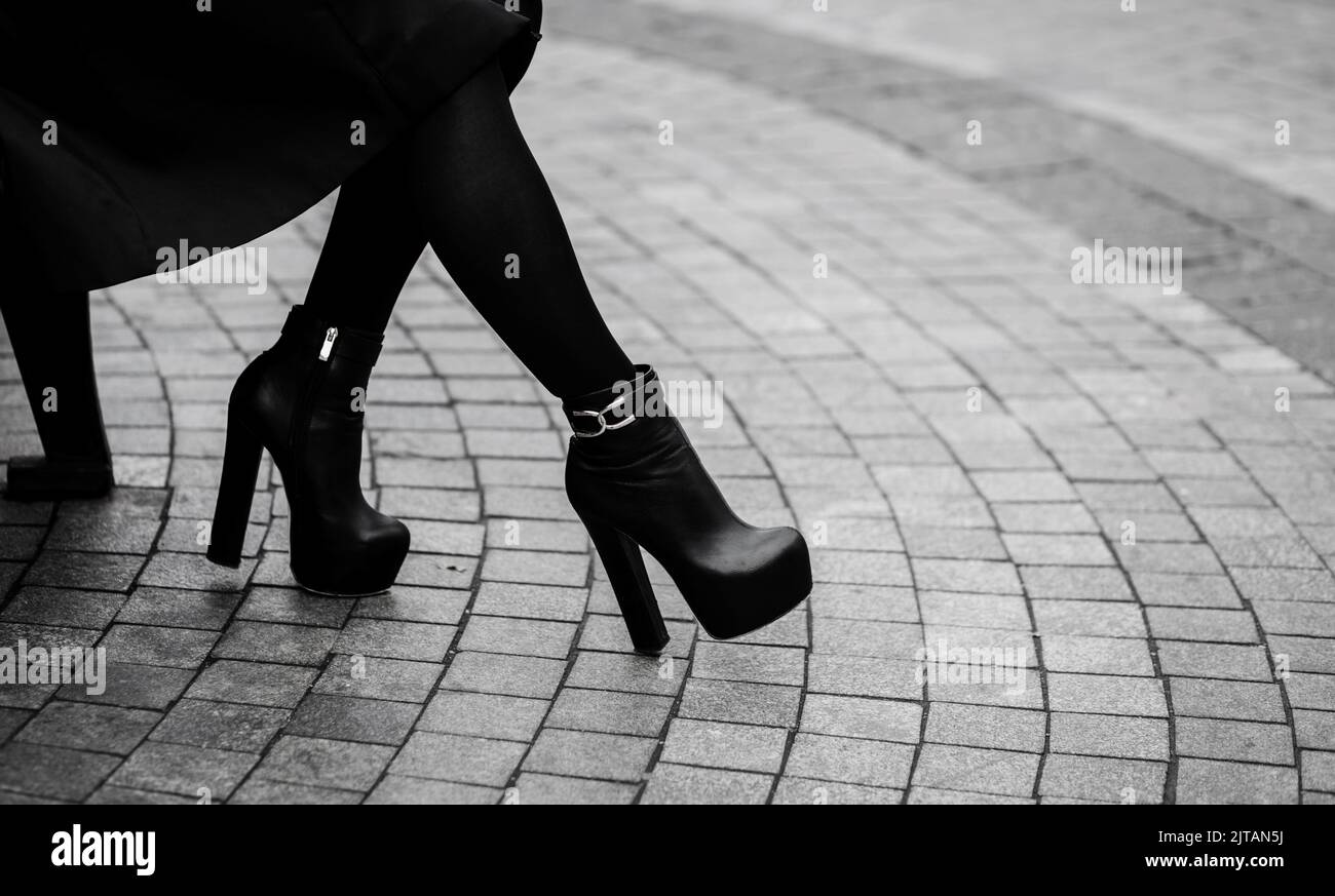 Woman tights heels hi-res stock photography and images - Page 2 - Alamy