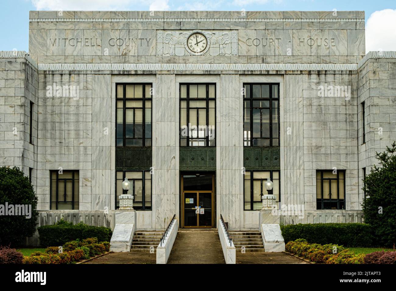 Mitchell County Courthouse, West Broad Street, Camilla, Georgia Stock Photo