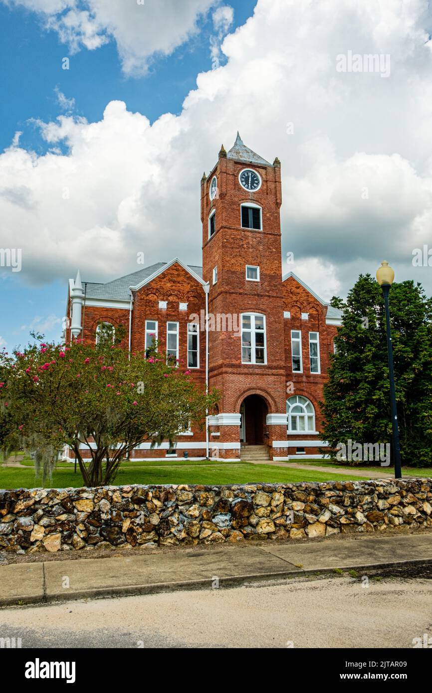 Baker County Courthouse, Courthouse Square, Newton, Stock Photo