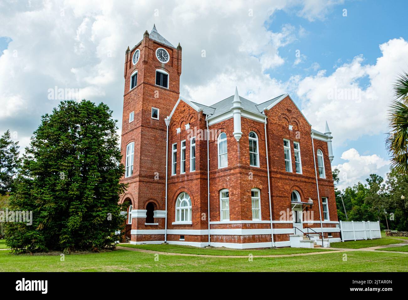 Baker County Courthouse, Courthouse Square, Newton, Stock Photo