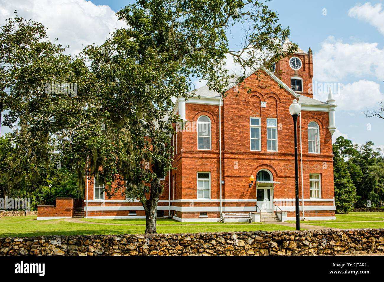 Baker County Courthouse, Courthouse Square, Newton, Stock Photo