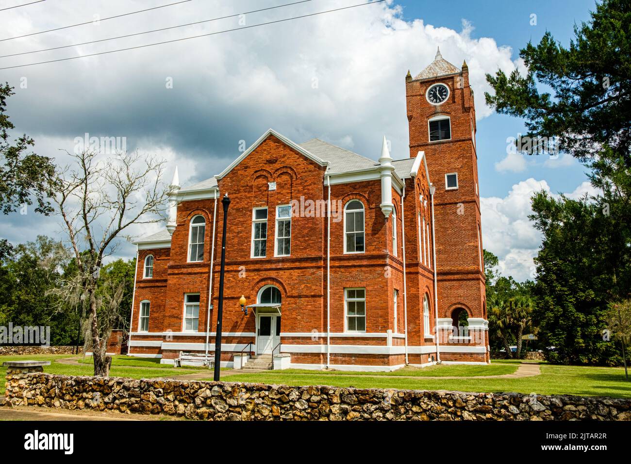 Baker County Courthouse, Courthouse Square, Newton, Stock Photo
