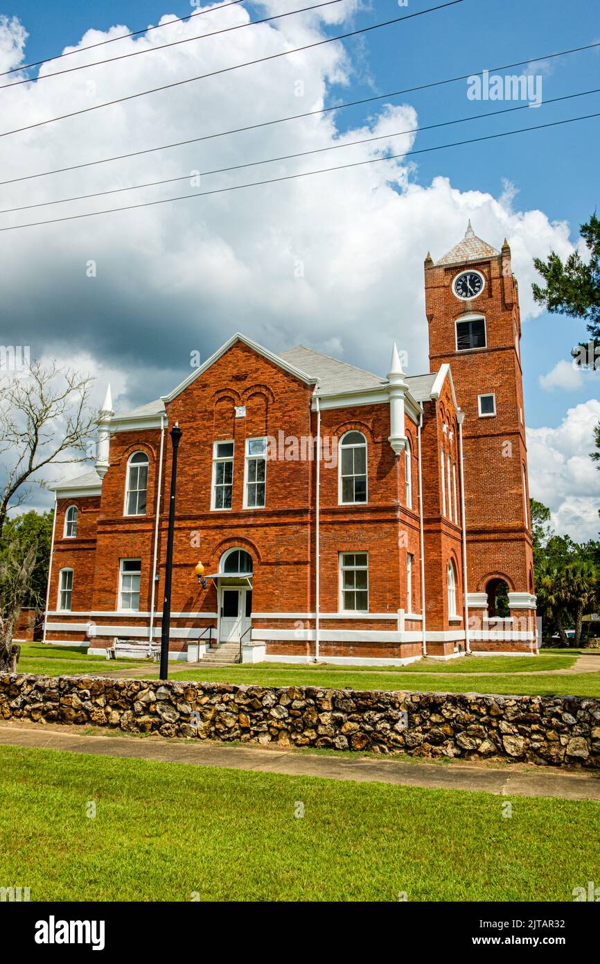 Baker County Courthouse, Courthouse Square, Newton, Stock Photo