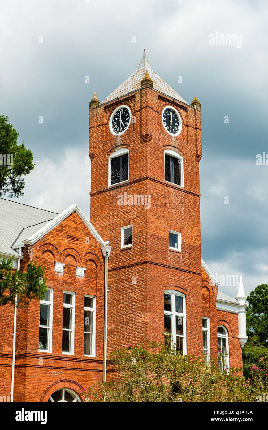 Baker County Courthouse, Courthouse Square, Newton, Stock Photo