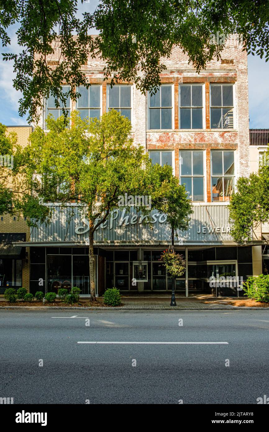 Valdosta commercial historic district hires stock photography and