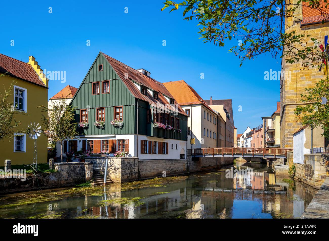 Historical city of Amberg Stock Photo Alamy