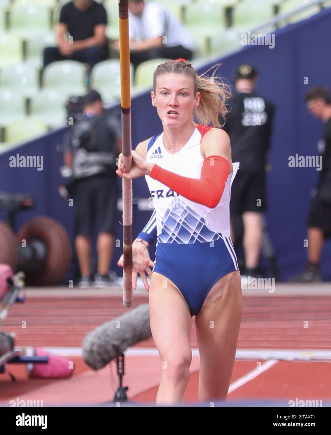 Margot Chevrier of France Women's Pole Vault during the European