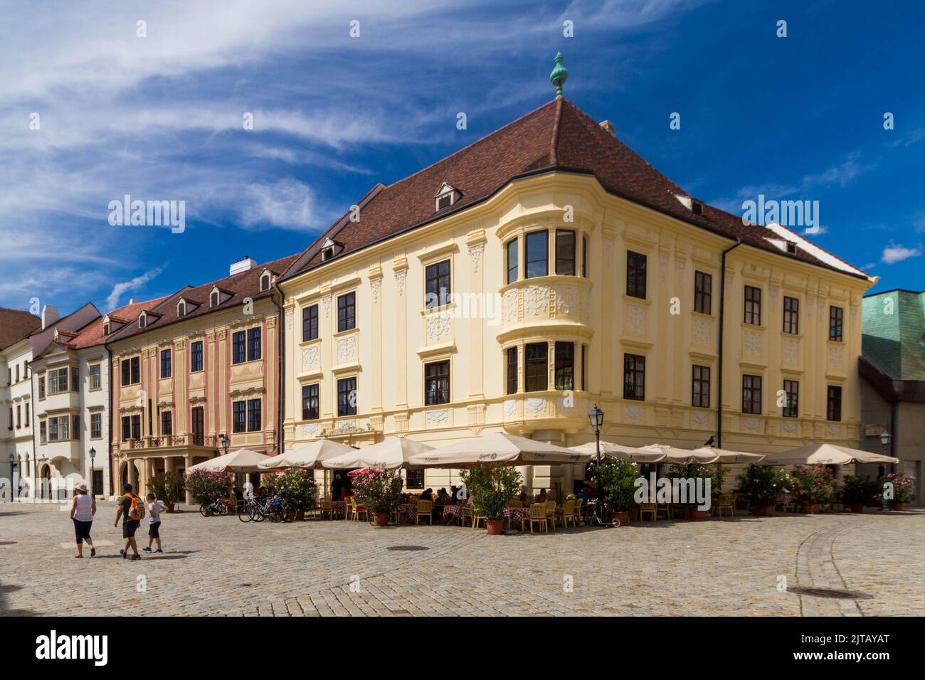 Museum Quarter (Muzeumnegyed), Sopron, Hungary Stock Photo