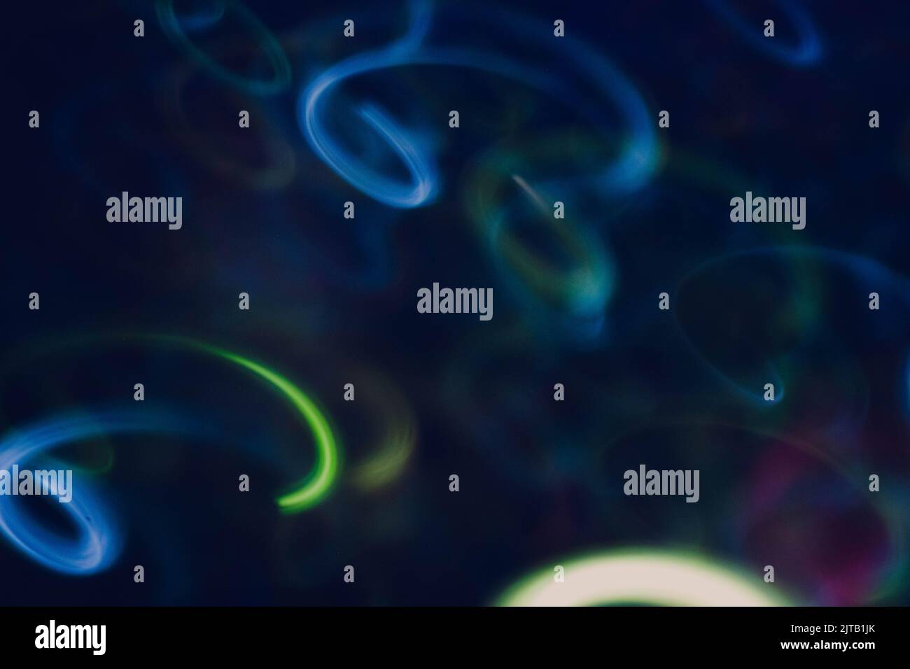Green blue glowing neon lines hi-res stock photography and images - Alamy