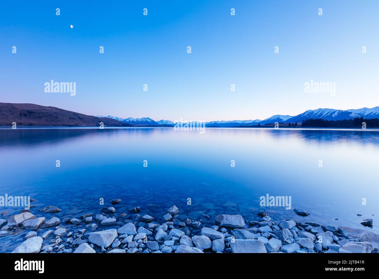 Lake Tekapo Sunrise in New Zealand Stock Photo - Alamy