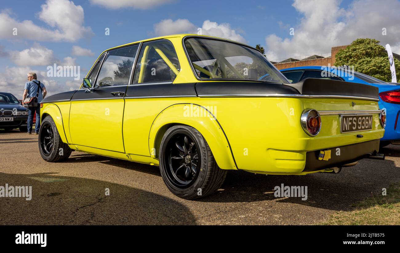 1973 Bmw 2002 ‘nfs 936m On Display At The Bicester Heritage Scramble Celebrating 50 Years Of