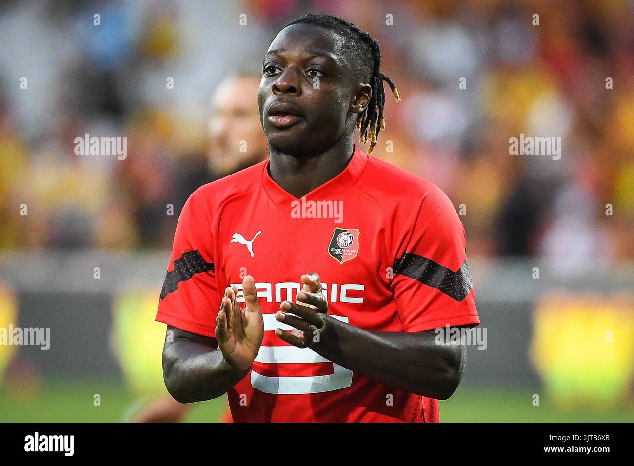 Jeremy DOKU of Rennes during the French championship Ligue 1 football ...