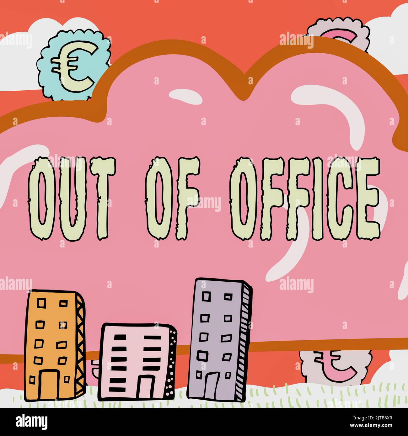 Inspiration showing sign Out Of Office. Word for Outside the job Nobody