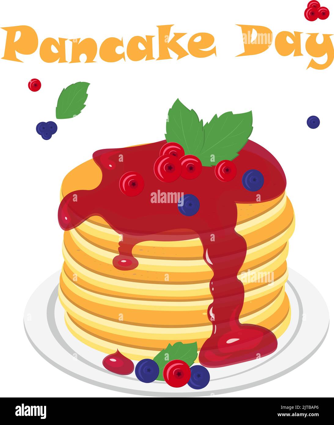 Berries syrup Stock Vector Images Alamy