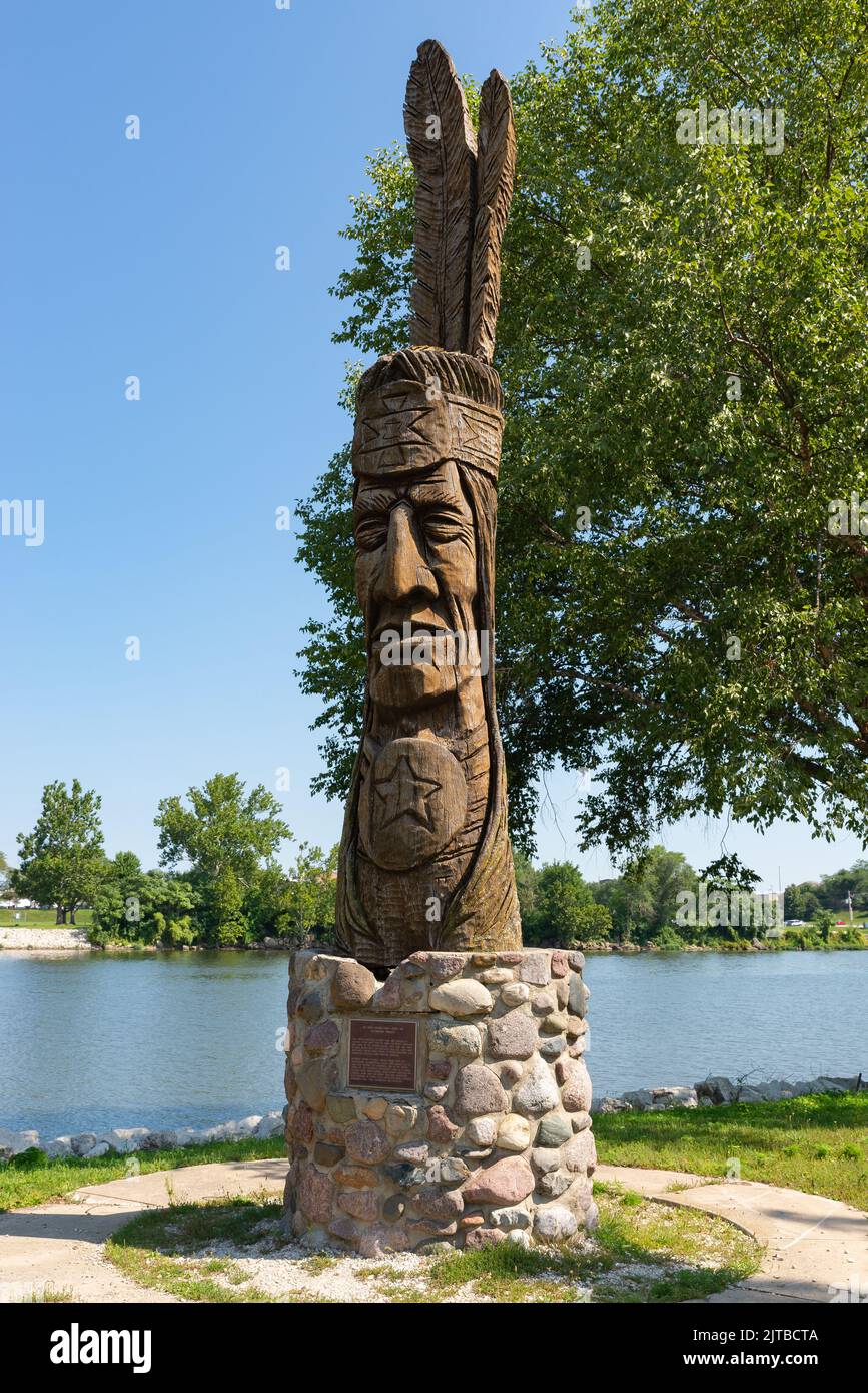 Ottawa, Illinois United States August 18th, 2022 Native American