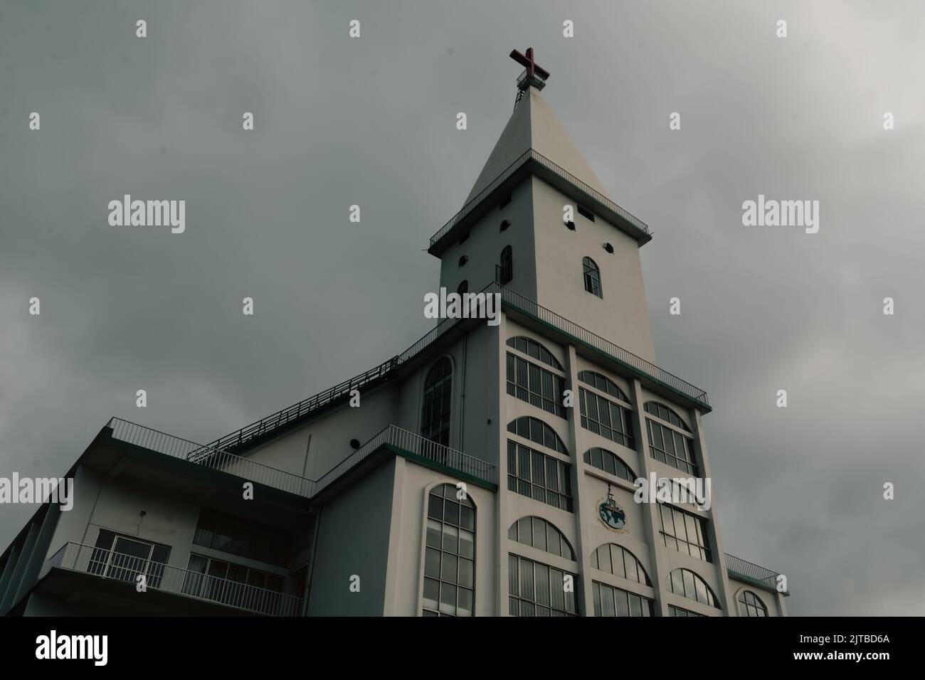 A sectional photo of a Church in Dimapur, Nagaland Stock Photo Alamy