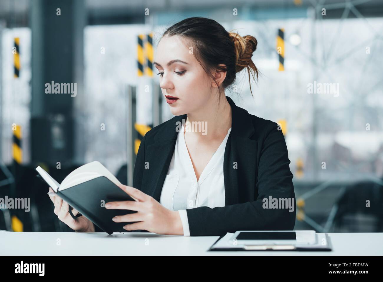 woman work corporate workplace business executive Stock Photo